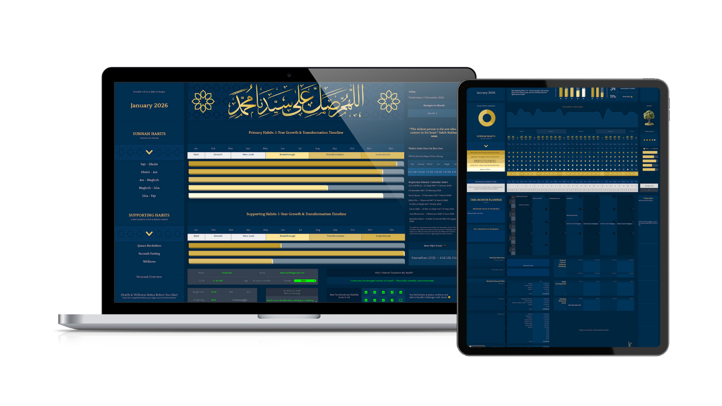 Planner Islamik Interaktif 2026