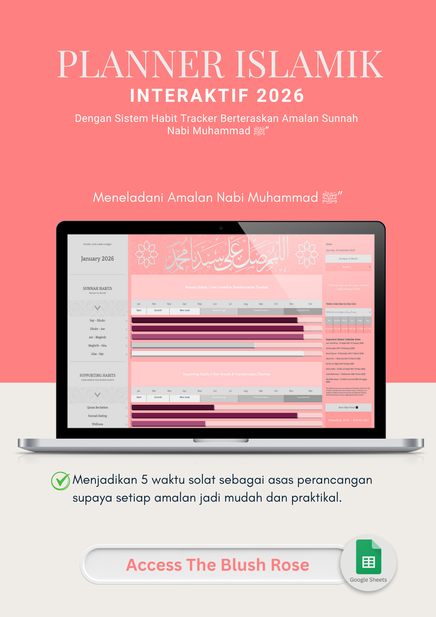 Planner Islamik Interaktif 2026